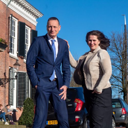 Wethouders Jelle Boerema en Esther Hanemaaijer verlaten de gemeentepolitiek van Noardeast-Fryslân